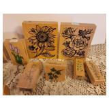 Scrapbooking Stamps (Floral)