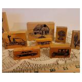 Scrapbooking Stamps (Farming)