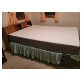 Queen Size Bed with Mattress and Box Spring (Matches lot 209)