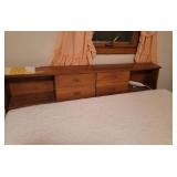 Queen Size Bed with Mattress and Box Spring (Matches lot 209)