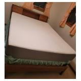 Queen Size Bed with Mattress and Box Spring (Matches lot 209)