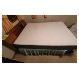 Queen Size Bed with Mattress and Box Spring (Matches lot 209)