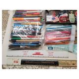 Collectable Pens, Pencils, Rulers, Magnets, and Keychains