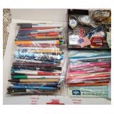 Collectable Pens, Pencils, Rulers, Magnets, and Keychains