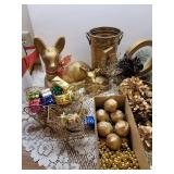 Gold Christmas Decor