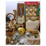 Gold Christmas Decor