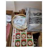 Christmas Needlepoint, Craft Supplies, and Ornaments