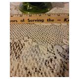 12" Lit Ceramic Christmas Tree (works and excellent condition)