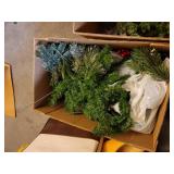 Christmas Trees, Greenery with Berries, and 2 Wreaths (see all pics)