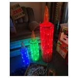 Candle Lights (work) and Christmas Lights