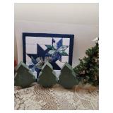 Christmas Decor and Lighted Village