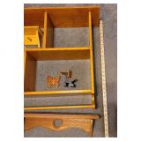 Wooden Shelves and Decor