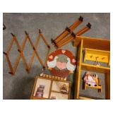 Wooden Shelves and Decor