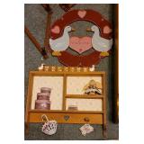 Wooden Shelves and Decor