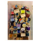 Sewing Supplies (Thread, Scissors, Pins, and Pin Cushions)