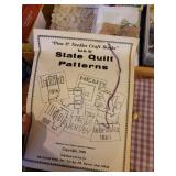 Sewing Thread and Project Pieces