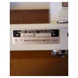 Sears Kenmore Sewing Machine in Cabinet with Accessories