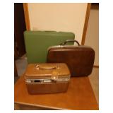 3 Vintage Suitcases