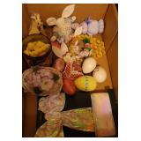 Easter Decor with Vintage Sugar Eggs