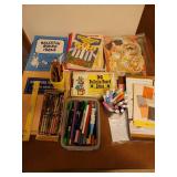 Bulletin Board Patterns, Markers, Crayons, and Colored Pencils