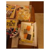 Bulletin Board Patterns, Markers, Crayons, and Colored Pencils