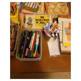 Bulletin Board Patterns, Markers, Crayons, and Colored Pencils