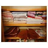 Contents of Linen Closet (Towels, Rugs, Washcloths)