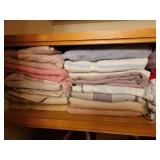 Contents of Linen Closet (Towels, Rugs, Washcloths)
