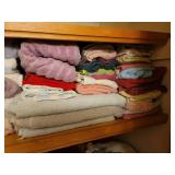 Contents of Linen Closet (Towels, Rugs, Washcloths)