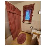 Shower Curtain, Window Curtains, Bathroom Decor, Safety Toilet Riser, and misc.