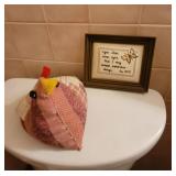 Shower Curtain, Window Curtains, Bathroom Decor, Safety Toilet Riser, and misc.