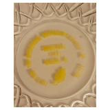 Moundridge Cooperative Creamer Company Plate and Goldleaf Butter Antique Plate