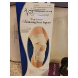 Back Massager/Heater, Knee Brace, Rt Wrist Brace