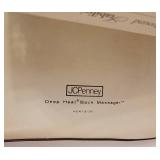 Back Massager/Heater, Knee Brace, Rt Wrist Brace