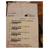 Back Massager/Heater, Knee Brace, Rt Wrist Brace