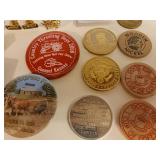 Pins, Coins, Manicure Supplies