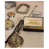 Watches, Knives, Cigar Boxes