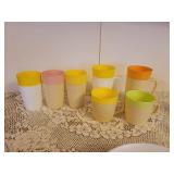 Raffiaware by Thermotemp Cups, Plates, Salt and Pepper Shakers