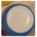 3 Piece Pyrex Primary Color Bowls (colors are bright)