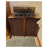Juliette Automatic Changer Record Player and Speakers (unknown working condition)