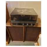 Juliette Automatic Changer Record Player and Speakers (unknown working condition)