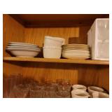 Contents of Kitchen Cabinet (Corelle, Corning Ware, Glasses, Coffee Cups) BRING YOUR OWN BOXES!