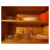 Contents of Kitchen Cabinet (Pyrex, Fire King, Corning Ware, Anchor Hocking) BRING YOUR OWN BOXES!