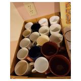 Microwave Cooker, Vintage Tin Tray, Coffee Mugs, Banana Tree, Glass Cutting Board