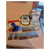 NIB Electric Blood Pressure Monitor, Hearing Aid Batteries, Medication Boxes, and Pill Cutters