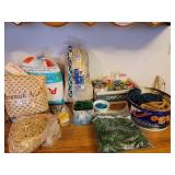 Stuffing, Spanish Moss, Ribbon Supplies, Yarns, and Glass Crafting Beads