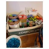 Stuffing, Spanish Moss, Ribbon Supplies, Yarns, and Glass Crafting Beads