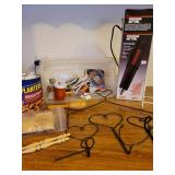 Precision Hot Gun, Clothespins, Wire Decor, and Floral Wire