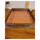 Wooden Kiwi Box, Cheese Box, and Universal Food Grinder