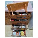Contents of Drawers (Hardware, Tools, and misc)